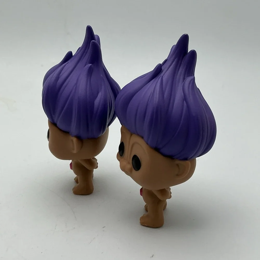 Two Funko Mystery Mini Classic‎ Good Luck Trolls Purple Hair 3
